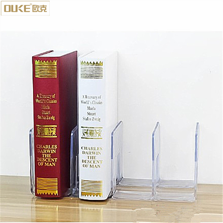 Популярные товары 2018, домашний декор, высокая самодельная акриловая подставка для книг, Настольный Органайзер