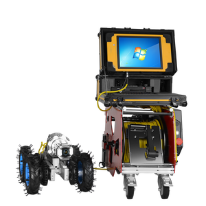 Fabricante del <span class=keywords><strong>submarino</strong></span> <span class=keywords><strong>rov</strong></span> robot cámara de inspección de tuberías de alcantarillado con alta resoultion ptz camara cctv ducha - Product Image 1