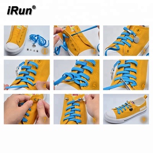 <span class=keywords><strong>IRun</strong></span>-cordones elásticos con una sola mano para zapatos, cordones elásticos planos con estampado de camuflaje, nunca hay que atar, varios colores - Product Image 4