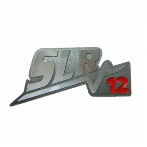 ODM/OEM de bolso de Metal de aluminio de placa de logotipo Etiqueta de logotipo personalizado de Metal para bolsos - Product Image 5