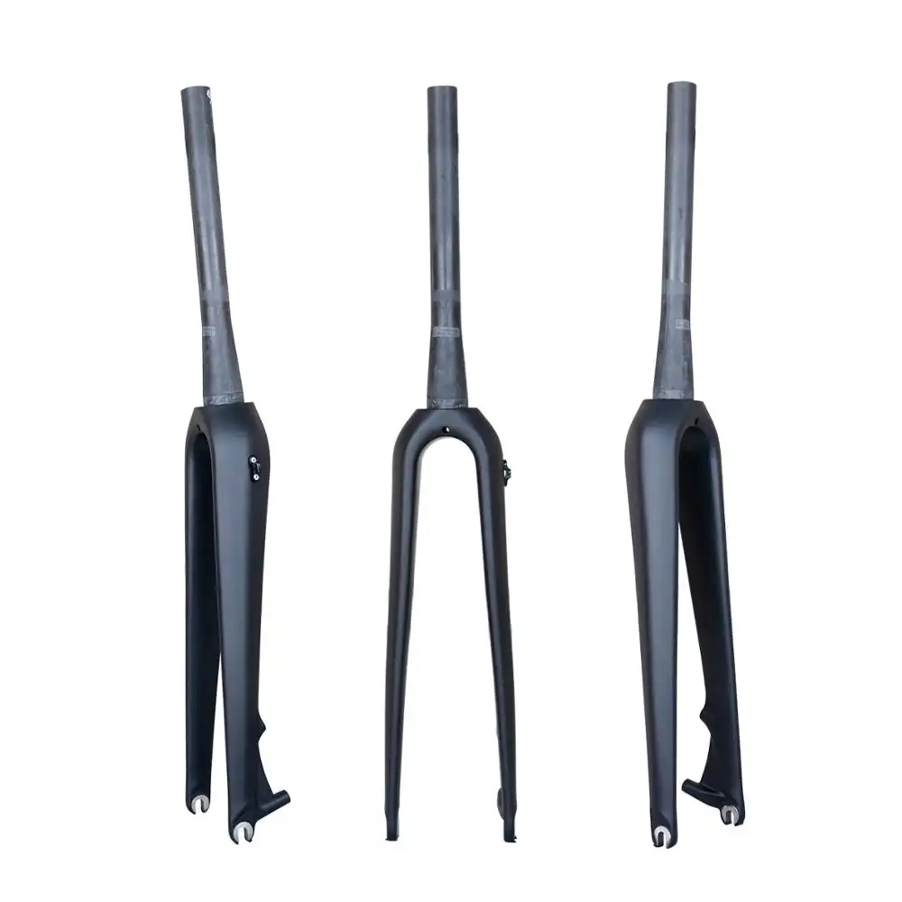 Toray T800 Full Carbon Taper Bicycle Fork For Road Bikes