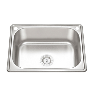 Évier <span class=keywords><strong>de</strong></span> cuisine <span class=keywords><strong>de</strong></span> <span class=keywords><strong>camping</strong></span> en acier inoxydable, bol simple personnalisé 1 pièce - Product Image 1