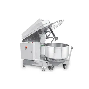 120kg Dough /Time 2 Speed Tilting Spiral Flour Dough Mixer