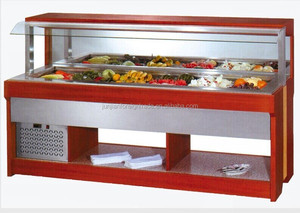 عرض طعام خشبي مربع الشكل للفنادق والمطاعم مع شهادة CE - Product Image 5