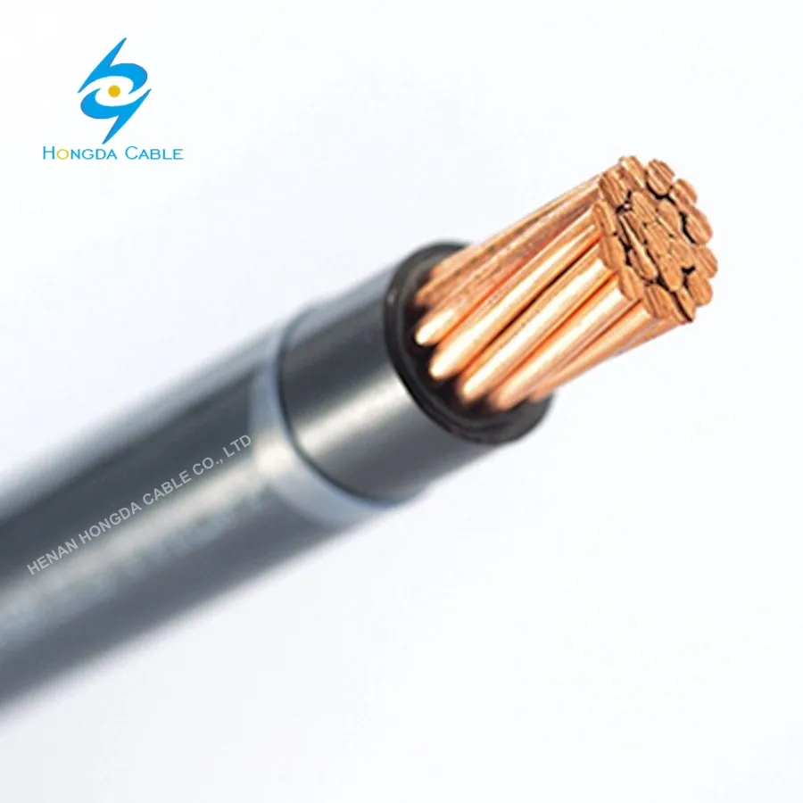 Solid Conductor # 1/0 THHN Copper or Aluminium Electrical Cable