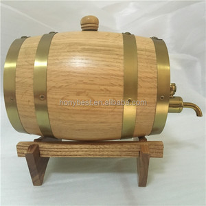 Baril de vin en <span class=keywords><strong>bois</strong></span> de chêne massif naturel <span class=keywords><strong>pour</strong></span> le whisky ou la bière, vente directe d'usine - Product Image 3