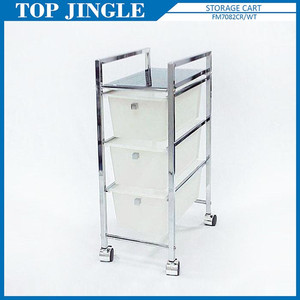 โต๊ะกระจกทรงกลมลายดอก3ขา - Product Image 4