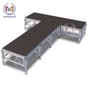 Quickly Assembled Indoor Removable Aluminum Stage Podium