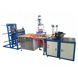 JY-8000H automatic high frequency welding pvc zipper bag making machine