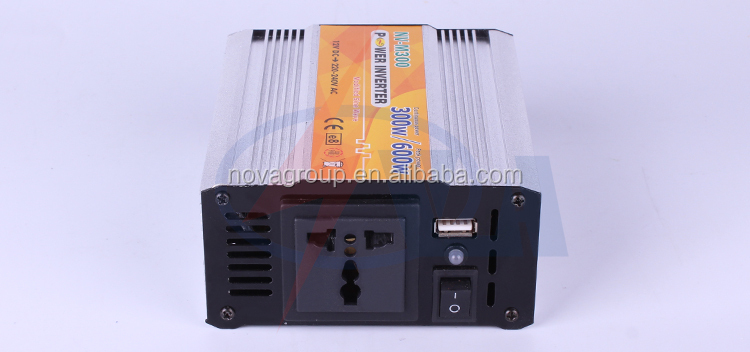 300 w notebook 12 v o 24 v precio bajo de la cc a ac power inverter