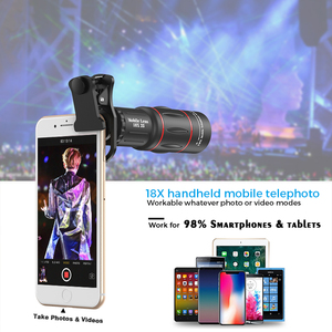 APEXEL 18x25 듀얼 포커스 프리즘 범위 단안 망원경 스마트 폰 18X 광학 줌 망원 카메라 렌즈 휴대 전화 - Product Image 3