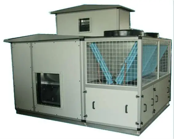 Jenis Vertikal Air Handling Unit Atap Ahu Industri Angin Kombinasi Kabinet AC Air Conditioner