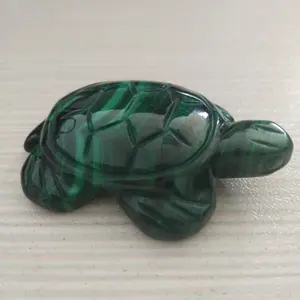 Malachite naturel cristal animaux chanceux malachite tortue