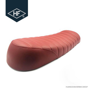 Asiento de Motocicleta Cafe Racer Personalizado en Rojo CG - Product Image 3