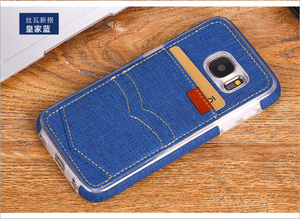 Estuche <span class=keywords><strong>original</strong></span> protector de moda mezclilla alta antideslizante para <span class=keywords><strong>samsung</strong></span> <span class=keywords><strong>s7</strong></span> venta al por mayor - Product Image 4
