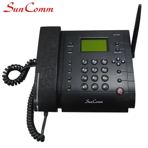 GSM Fixed Wireless Phone SC-9029-RA Quad Band 900 1800 850 1900 MHz 500 Telefonbuch