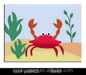 Le crabe In The voir imprimé sur toile pour décoration - Product Image 1