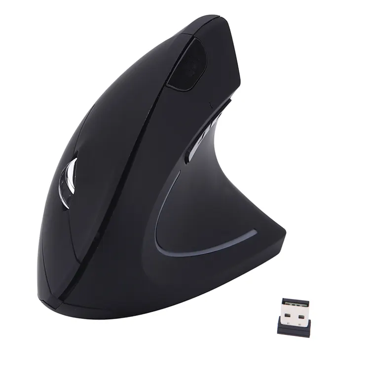 Ergonomic Wireless Mouse 2.4GHz Optical Vertical Mice mit 3 Adjustable DPI