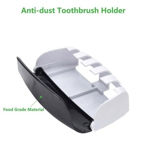 montado en la pared automático dispensador de pasta de dientes y cepillo de dientes titular conjunto - Product Image 4