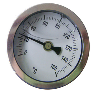 olie gevulde bimetaal thermometer met 1/2" NPT - Product Image 1