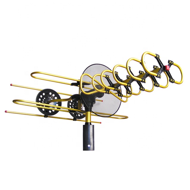 tv antenna outdoor digital vhf 7 wings