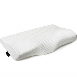 Almohada de espuma viscoelástica con forma de mariposa para dormir, almohada antironquidos de espuma viscoelástica, de fábrica <span class=keywords><strong>China</strong></span>