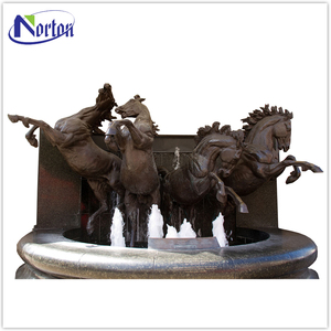 Fuente <span class=keywords><strong>de</strong></span> Agua Decorativa para Jardín, Estilo <span class=keywords><strong>Barroco</strong></span> Real Árabe, Cabeza <span class=keywords><strong>de</strong></span> Caballo <span class=keywords><strong>de</strong></span> Bronce, <span class=keywords><strong>Escultura</strong></span> NTBFO-096Y - Product Image 5