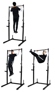 Giá Đỡ Tập Thể Dục Đa Năng ZYFIT, Giá Tập <span class=keywords><strong>Squat</strong></span> Có Thể Điều Chỉnh, Có Thanh Kéo Lên - Product Image 5