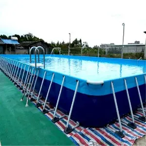 户外便宜价格充气游泳池框架游泳池