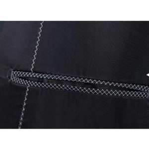 Hot Fashion S-4XL (Blazer + tie + Pants) 3 pezzi abiti da uomo neri <span class=keywords><strong>smoking</strong></span> da sposo un bottone Groomsman abiti da sposa abiti da uomo - Product Image 4