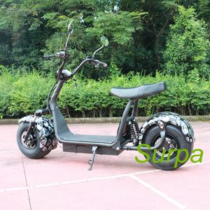 Scooter Eléctrico <span class=keywords><strong>Citycoco</strong></span> de 2000w 1500w / Suspensión Delantera y Trasera, Neumático Grueso, Velocímetro / Scooter Eléctrico Usado - Product Image 5
