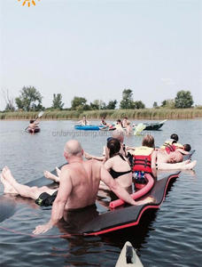 Precio competitivo de agua flotante estera 6x18ft/balsas <span class=keywords><strong>piscina</strong></span>/Lago Estera tamaño/color/logo se puede personalizar - Product Image 3