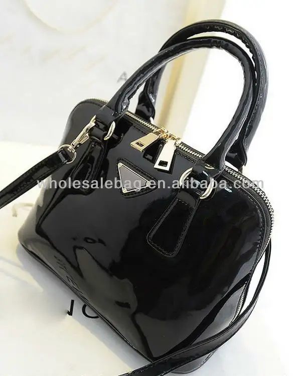 2014 Trend Designer Elegance Black Logo Brand Handbag Tote Bag For Ladies Women Girl In Stock Wholesale Price