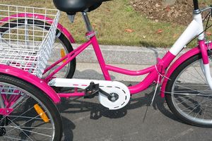 <span class=keywords><strong>Triciclo</strong></span> de tres ruedas para adulto, <span class=keywords><strong>triciclo</strong></span> plegable de seis velocidades, <span class=keywords><strong>bicicleta</strong></span> de carga/<span class=keywords><strong>bicicleta</strong></span> GW 7001, llanta de aleación de aluminio de acero para pedir 20" - Product Image 5