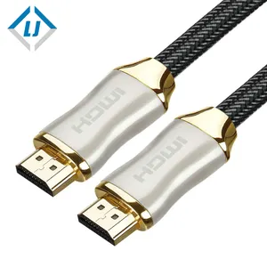 8K High Speed Zinc legierung shell high-speed-gold überzogene 15 meter hdmi kabel mit stecker auf stecker