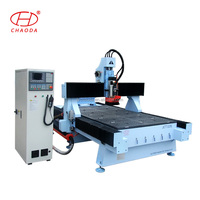 Machine à sculpter CNC 3D pour le bois, le MDF, l'aluminum, la pierre et le verre, bon marché, w