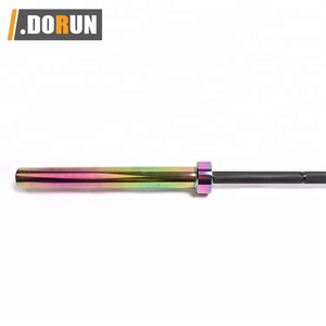 Barbell Bar ผู้ชาย7ft 2นิ้วความจุ1500-<span class=keywords><strong>lbs</strong></span>,ยกน้ำหนัก,ยิมการออกกำลังกายที่บ้านด้วยแขนไทเทเนียม - Product Image 6