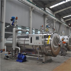 Abordables automatique d'autoclave de qualité unique en conserve alimentaire stérilisateur à vapeur - Product Image 3