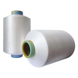 75/36 Raw White SD Recycle Polyester DTY Yarn for Knitting Fabric