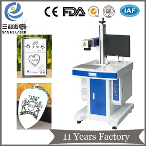 Nhà máy giá 20 wát 40 wát 60 wát máy tính để bàn sợi laser đánh dấu/khắc/máy khắc cho mã vạch thương hiệu - Product Image 6