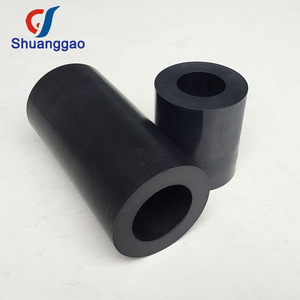 Özel çeşitli boyutlarda plastik siyah karbon fiber dolgulu <span class=keywords><strong>PEEK</strong></span> tüp - Product Image 3