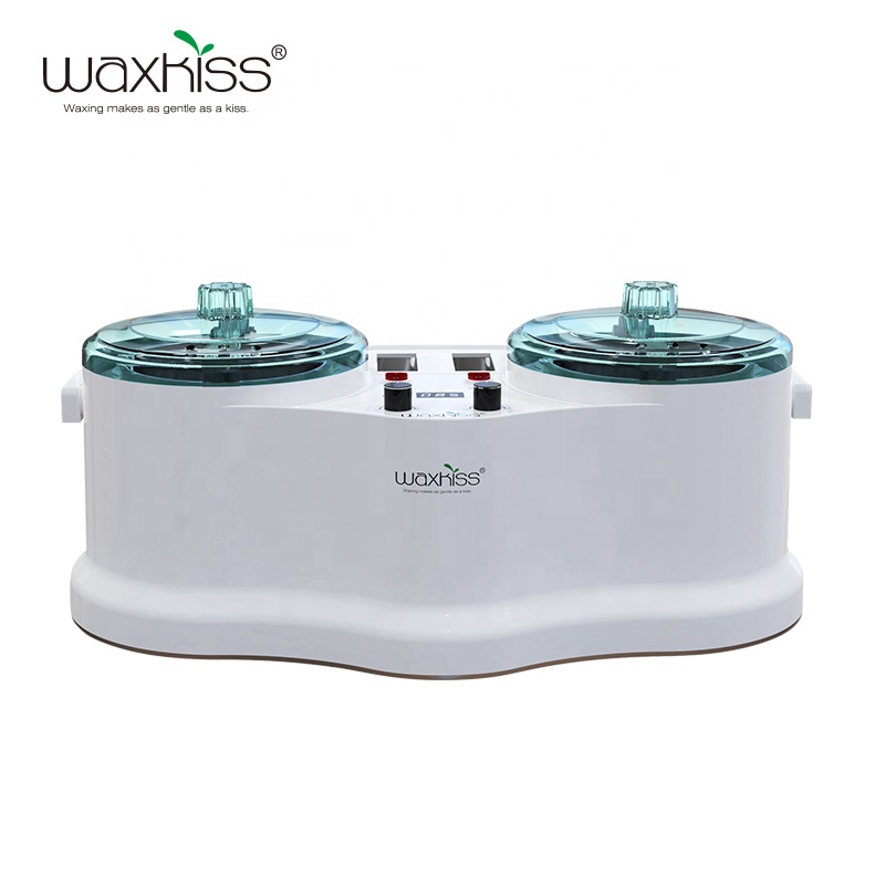 Двойной восковой нагреватель 800 куб. См и куб. См настраиваемый логотип восковой нагреватель депиляционный восковой нагреватель для удаления волос