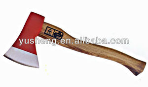 Multifonction haute carbone acier axes avec manche en bois - Product Image 1