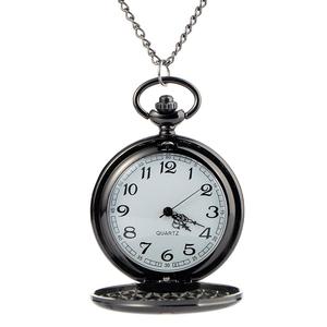 تخصيص الفضة الذهب العتيقة اليابان Movt بالجملة ساعة جيب كوارتز - Product Image 4