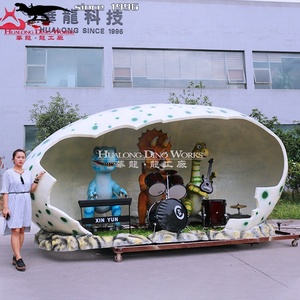 Banda de dinosaurio de dibujos animados Animatronic para <span class=keywords><strong>parque</strong></span> de <span class=keywords><strong>dinosaurios</strong></span> - Product Image 2