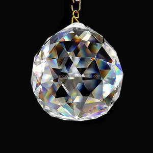 K9 machine cut Clear Crystal Prisms Ball Chandelier Lamp Part Suncatcher Pendants