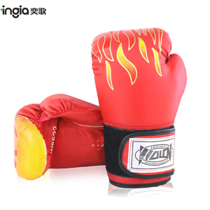 Calidad superior profesional diseño fresco pu guantes de <span class=keywords><strong>boxeo</strong></span> - Product Image 4