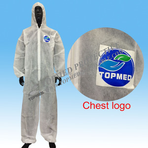 Desechable no tejido traje sobretodo microporosa Coverall SMS - Product Image 3
