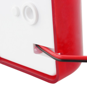 Có dây nhấp nháy Còi báo động bền 12V âm thanh báo động nhấp nháy ánh sáng màu đỏ âm thanh còi báo động an ninh nhà hệ thống báo động 115dB - Product Image 6