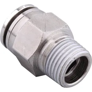 High quality male straight air hose connectors pneumatic push in fittings